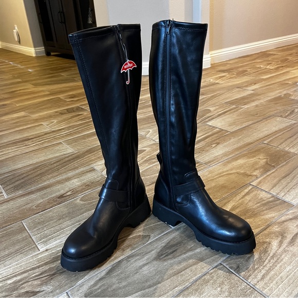 BLONDO NWOB WOMEN VIENNA FLEXIBLE WATERPROOF BLACK BOOTS SIZE 10 - Picture 8 of 10